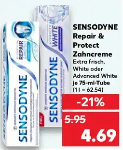 Kaufland SENSODYNE Repair & Protect Zahncreme Angebot