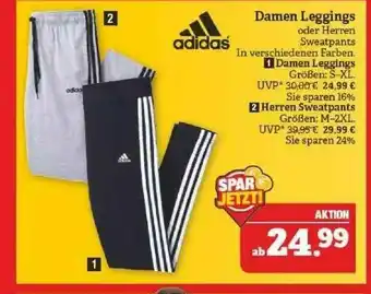 Marktkauf Damen Leggings Oder Herren Sweatpants Adidas Angebot