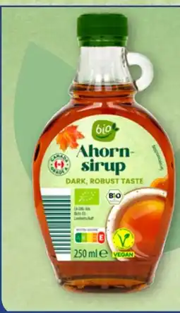 Aldi Nord Bio Smiley Bio-Ahornsirup Angebot