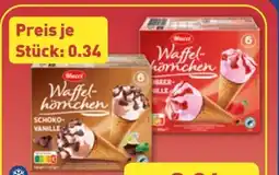 Aldi Nord Mucci Waffelhörnchen Angebot