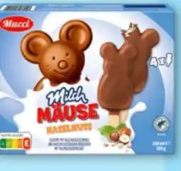 Aldi Nord Mucci Milch-Mäuse Eis am Stiel Angebot