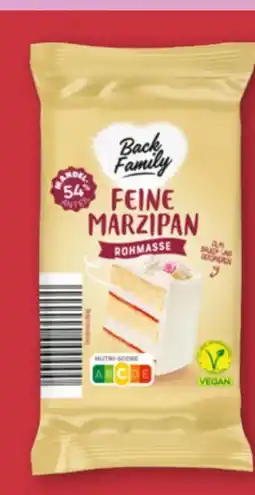 Aldi Nord Back Family Marzipan Rohmasse Vegan Angebot