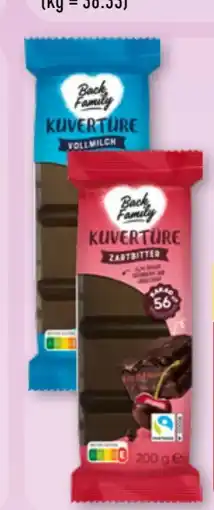 Aldi Nord Back Family Kuvertüre Angebot