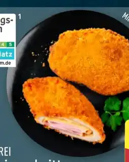 Aldi Nord Meine Metzgerei Schweineschnitte Cordon-Bleu-Art XXL Angebot