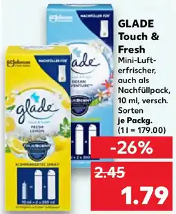Kaufland GLADE Touch & Fresh Angebot