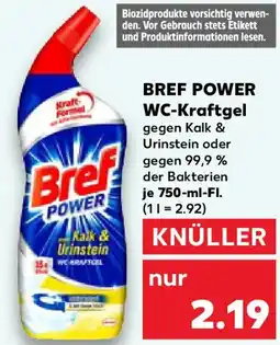 Kaufland BREF POWER WC-Kraftgel Angebot