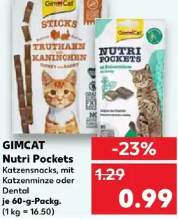 Kaufland GIMCAT Nutri Pockets Angebot