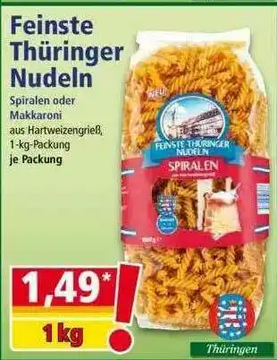 Norma Feinste Thüringer Nudeln Angebot