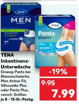 Kaufland TENA Inkontinenz- Unterwäsche Angebot