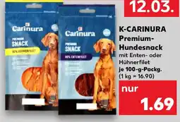 Kaufland K-CARINURA Premium- Hundesnack Angebot