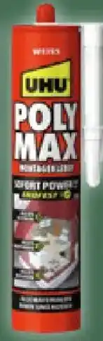 Kaufland UHU Montagekleber POLY MAX Weiß Angebot