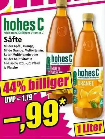 Norma Hohes C Säfte Angebot