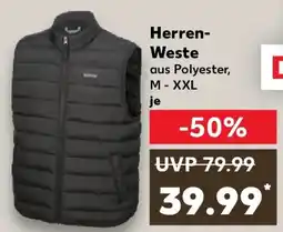 Kaufland MUSTANG Herren- Weste Angebot