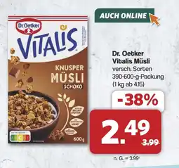 Famila Nord West Dr. Oetker Vitalis Müsli Angebot