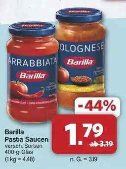 Famila Nord West Barilla Pasta Saucen Angebot