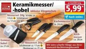 Norma Casa Royale Keramikmesesr -hobel Angebot