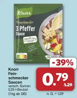 Famila Nord West Knorr Feinschmecker Saucen Angebot
