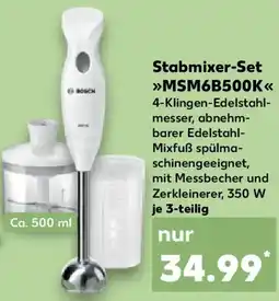 Kaufland BOSCH Stabmixer-Set MSM6B500K Angebot