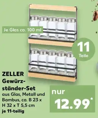 Kaufland ZELLER Gewürzständer-Set Angebot