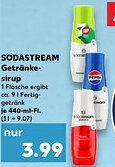 Kaufland SODASTREAM Getränke sirup Angebot