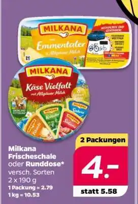 Netto Milkana Frischeschale oder Runddose Angebot