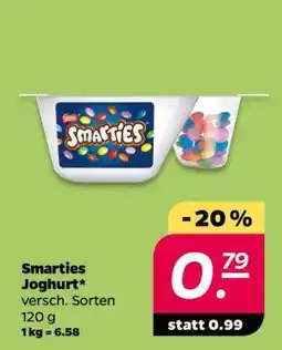 NETTO Smarties Joghurt Angebot