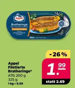 NETTO Appel Filetierte Bratheringe Angebot