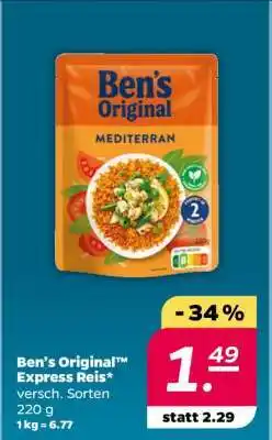 NETTO Ben’s Original Express Reis Angebot