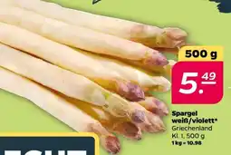 NETTO Spargel weiß/violett Angebot
