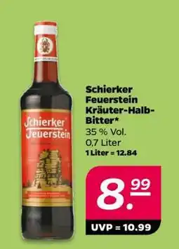 NETTO Schierker Feuerstein Kräuter-Halb-Bitter Angebot