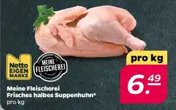 NETTO Meine Fleischerei Frisches halbes Suppenhuhn Angebot