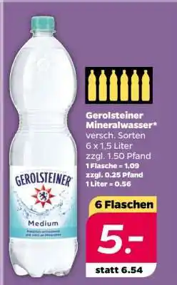 NETTO Gerolsteiner Mineralwasser Angebot