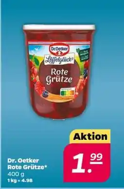 NETTO Dr.Oetker Rote Grütze Angebot