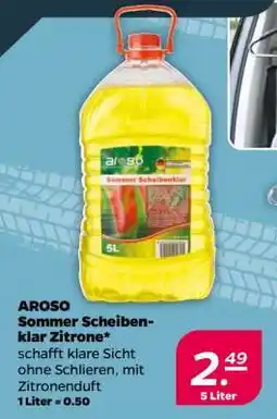 NETTO AROSO Sommer Scheibenklar Zitrone Angebot