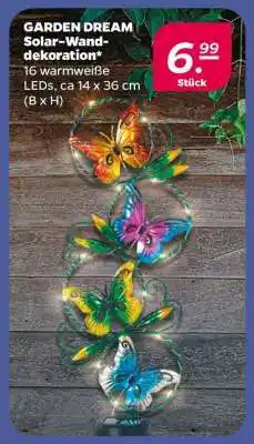 NETTO GARDEN DREAM Solar-Wand-dekoration Angebot