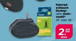 NETTO Fahrradschlauch Dunlop oder Autoventil Angebot