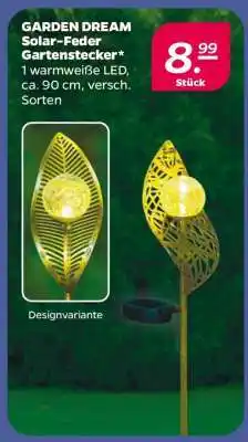 NETTO GARDEN DREAM Solar-Feder Gartenstecker Angebot