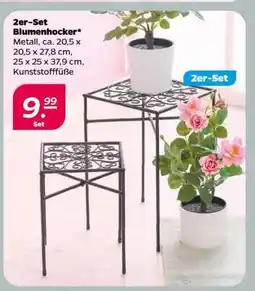 NETTO 2er-Set Blumenhocker Angebot