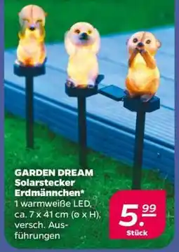 NETTO GARDEN DREAM Solarstecker Erdmännchen Angebot