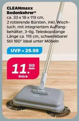 NETTO CLEANmaxx Bodenkehrer Angebot