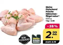 NETTO Meine Fleischerei Frische Hähnchenflügel natur Angebot