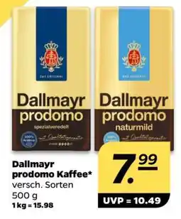NETTO Dallmayr prodomo Kaffee Angebot