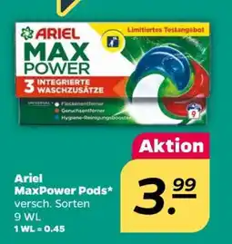 NETTO Ariel MaxPower Pods Angebot