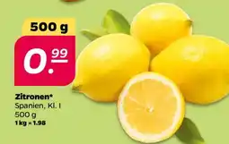 NETTO Zitronen Angebot