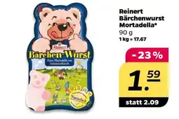 NETTO Reinert Bärchenwurst Mortadella Angebot
