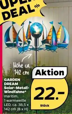 NETTO GARDEN DREAM Solar-Metall-Windfahne Angebot