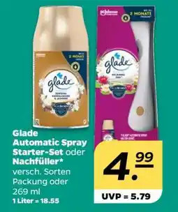 NETTO Glade Automatic Spray Starter-Set oder Nachfüller Angebot