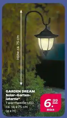 NETTO GARDEN DREAM Solar-Gartenlaterne Angebot