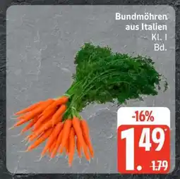 Edeka Bundmöhren aus Italien Angebot