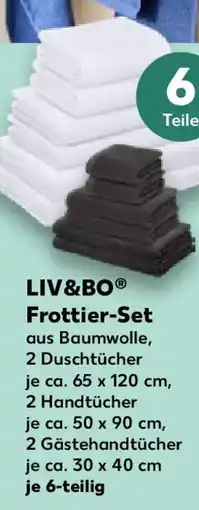 Kaufland LIV&BO Frottier-Set Angebot